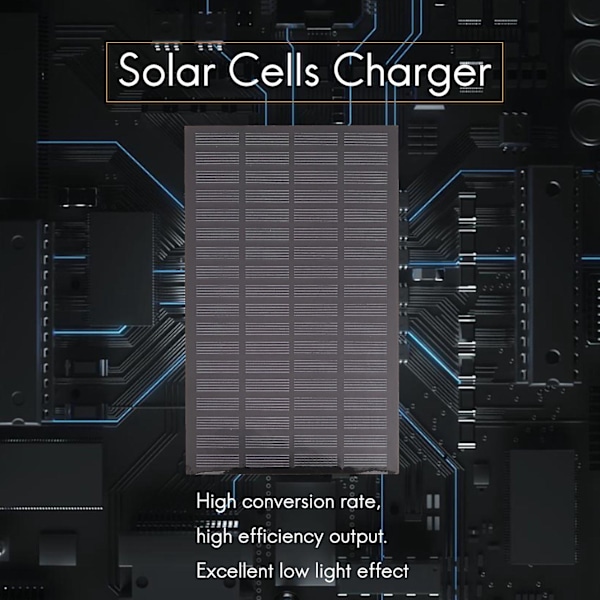 Korkea Laatu 18v 2.5w Polykristallinen Varastoitu Energia Teho Aurinkopaneeli Moduuli Järjestelmä Aurinkokennot Cha