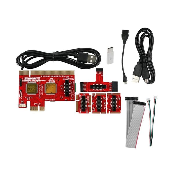 V8 Multifunksjons Laptop og Desktop PC Universal Post Diagnostisk Kort Feilsøkingsstøtte PCI,PCI-E,,Mini