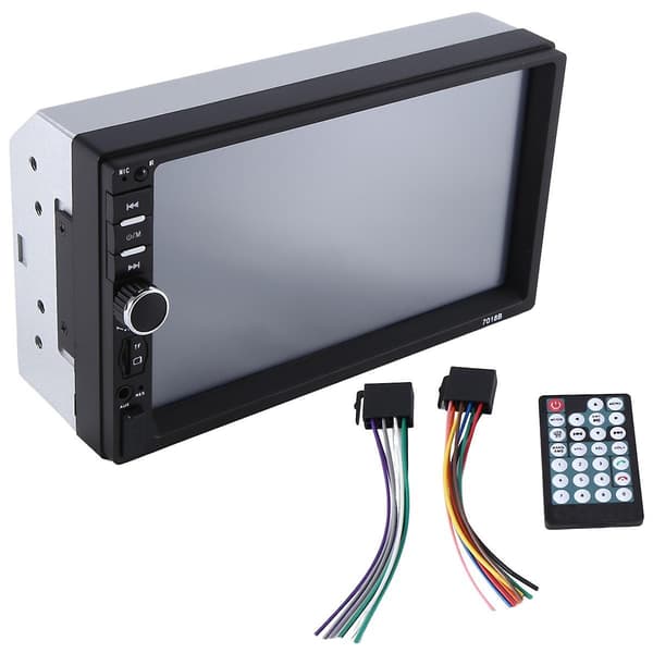 7018b Bil Mp5 Afspiller Bilradio Audioafspiller Touchscreen Universal Biltilbehør