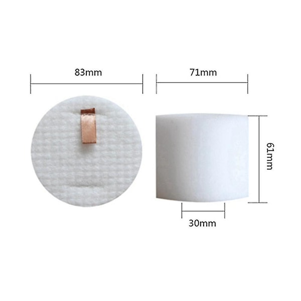 Kompatibel med Shark Iq Rv101ae (rv1001ae) Rv1010ae Iq R101 (rv1001)filter Del