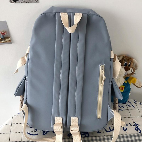 Joypessie Kawaii Nylon Kvinnor Ryggsäck Mode Vattentät Ryggsäck För Tonårsflickor Skolväska Söt Student Bokväska Resa Mochila