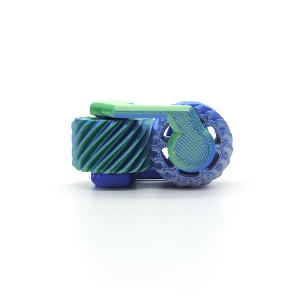 Fidget Spinner 3D-printad fingertoppsväxel dekompressionsleksak minispinner