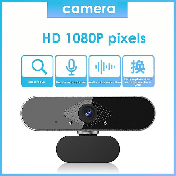 Webcam 4k Professionel Webkamera 1080p Web Cam Full HD Til PC USB Kamera