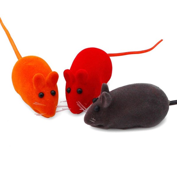 5 kpl söpö rotta nukkelle kissaleluille Hauskoja vinkuva hiirileluja kissanhuusutukseen