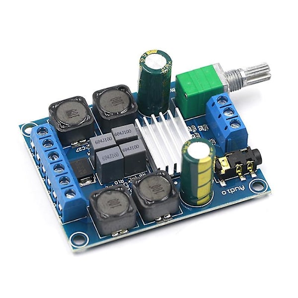 Xy-502 Digital Strömförstärkare 2-kanals Stereo Hög effekt 2x50w Tpa3116d2 Subwoofer Ljudförstärkare
