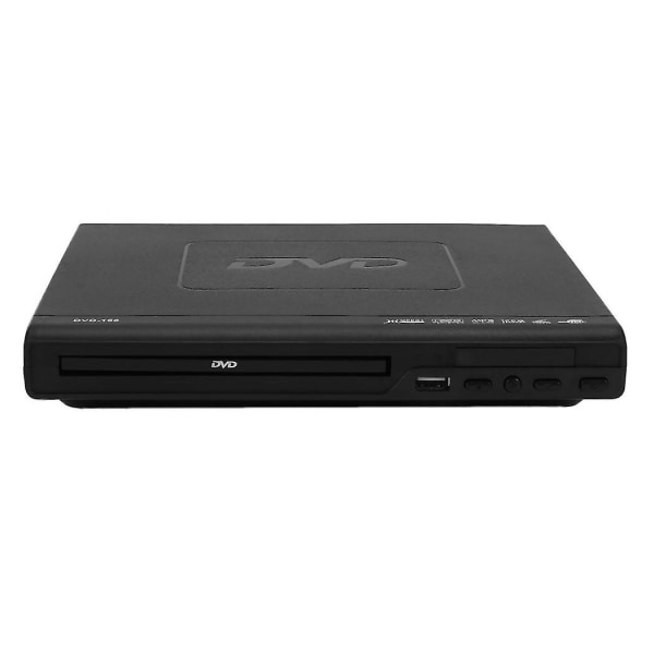 Bærbar Dvd-afspiller til tv-understøttelse Usb-port Kompakt multiregion-dvd/svcd/cd/disc-afspiller med fjernbetjening