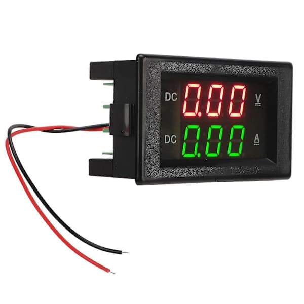 Digital voltmeter amperemeter, 0-600V/0-99.9A för mätning av AC/DC