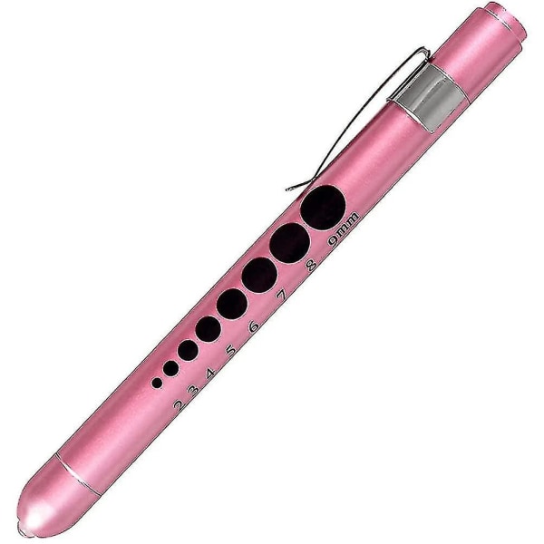 Diagnostinen lääketieteellinen kynälamppu. Mini uudelleenkäytettävä LED-taskulamppu kynätaskulamppu.
