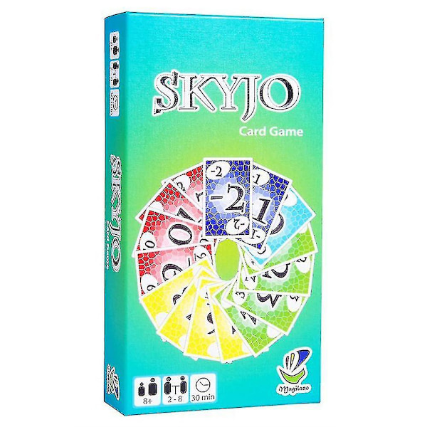 Skyjo av Magilano kortspel, partykortspel för vuxna (FMY)
