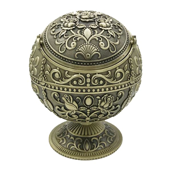 Vindtät, med lock, metall, bärbar
