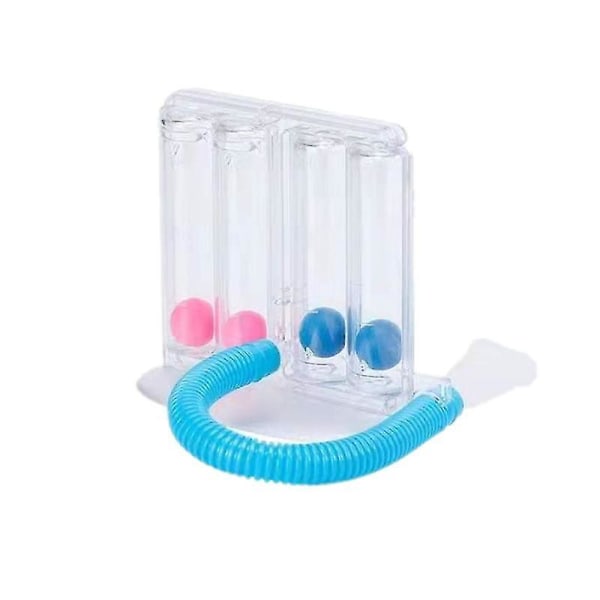 Syvähengityskeuhkoharjoittelija Vital Capacity Incentive Nelipallolaite Spirometri, pestävä ja hygieeninen