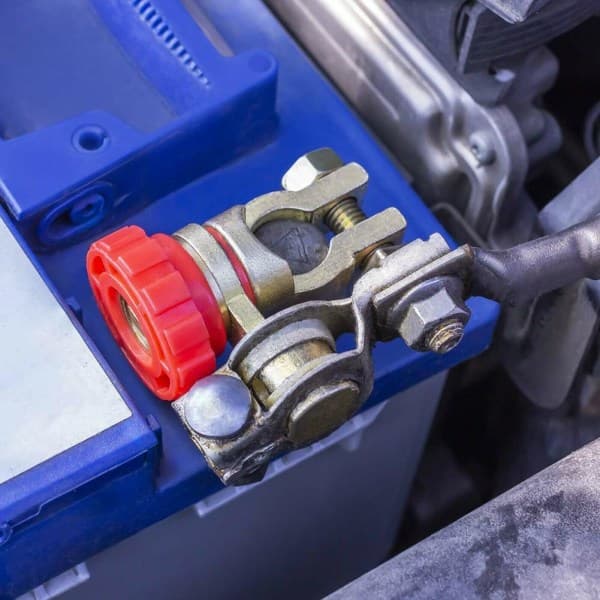 Batteri Isolator Bilbatteri Bryter Bilbatteri Isolator Stang Svart One Size