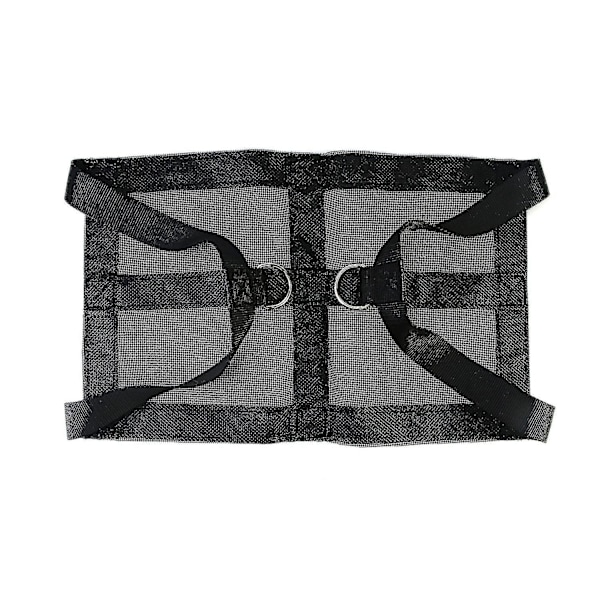 18 x 18 tum Guldrandig Geometrisk Linjer Broderad Sammet Kuddfodral Lyxig Modern Kastkudde Dekorativ Kudde för Soffa Vardagsrum Säng