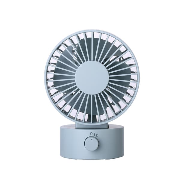 USB Mini Kontor Skrivebord PC Opladning Ultra-Stille Dobbeltbladet Blæser