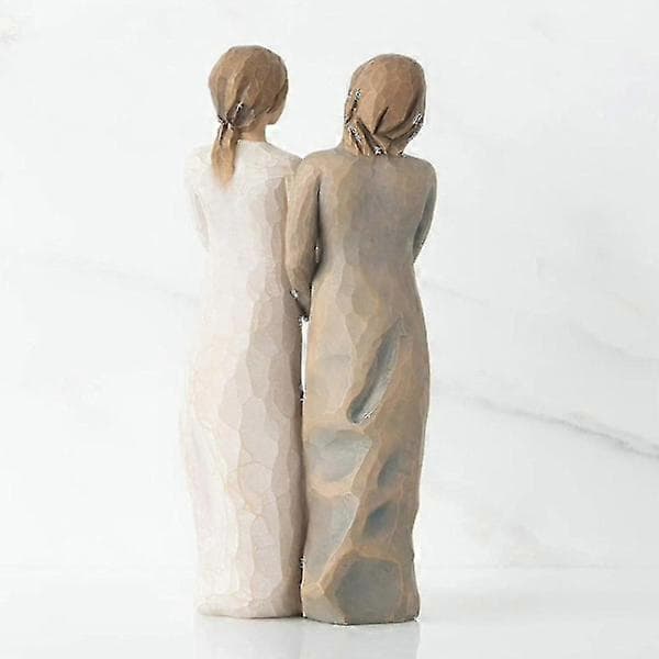 Willow Tree Min Syster Min Vän Skulptur Handmålad Figur (FMY)-Perfekt