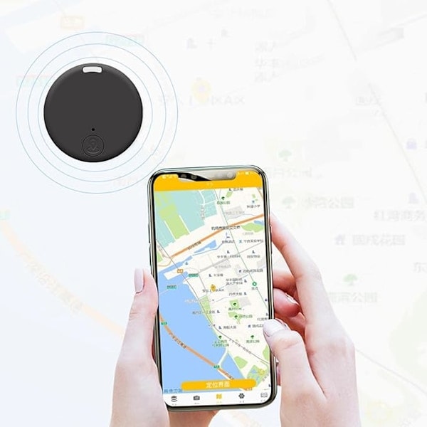 4-delt sæt GPS-tracker Smart Locator med Bluetooth, Mini Trådløs Tracker og Nøgle