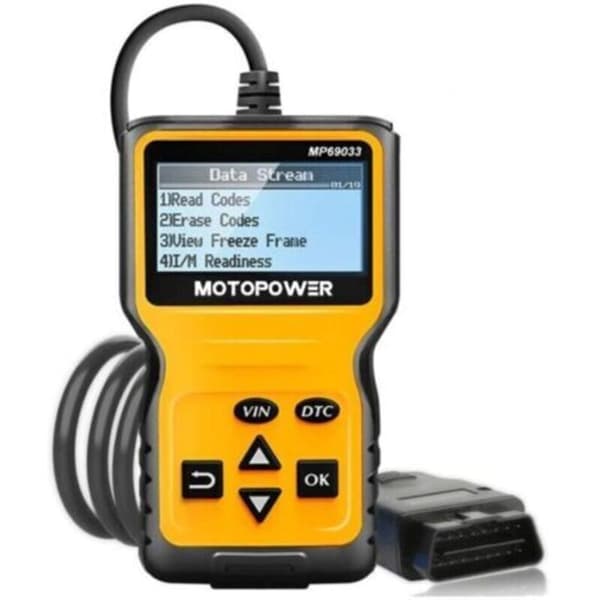 MP69033 OBD-II skanner kodeskanner motorfeilkode diagnostisk leser motorkodeleser for O2-sensor