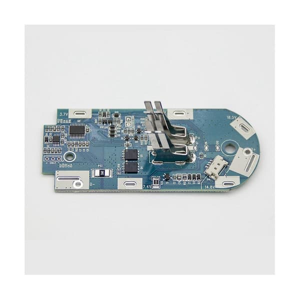 Printplade PCB til 21700 Batteri Plastikkasse Opladningsbeskyttelse