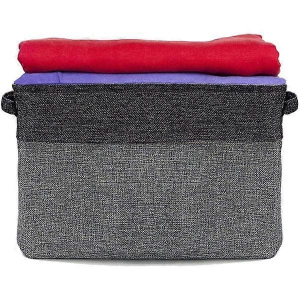 Hopfällbar tvättkorg 24,6L för kläder, leksaker, 3-pack