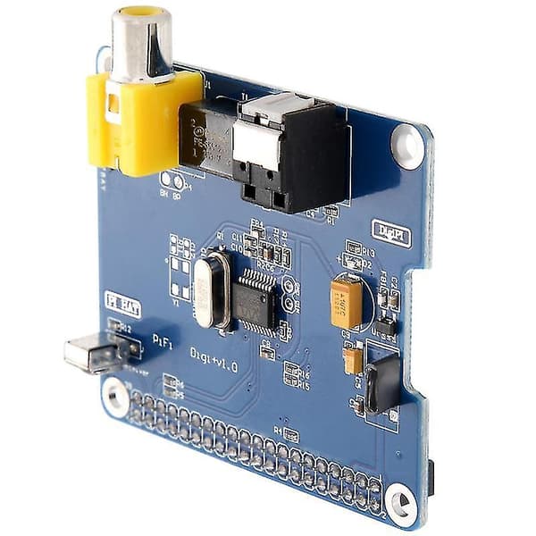 Sc07 Raspberry Pi Hifi Digi+ Digital Sound Card I2s Spdif Optisk Fiber Til Raspberry Pi 3 2 Model
