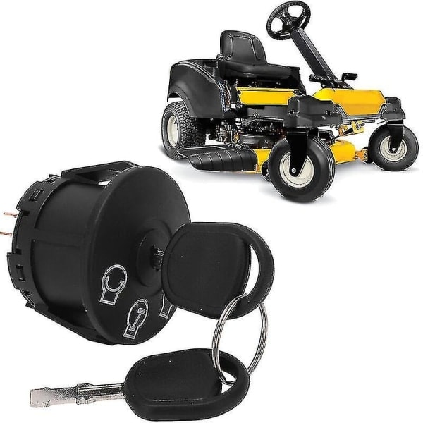Tændingslås med nøgle 925-04228 til Cub Cadet plæneklippere Rzt50 Rzt54 Rzt-s42 Rzt-s46 Rzt-s50 Rzt-s54
