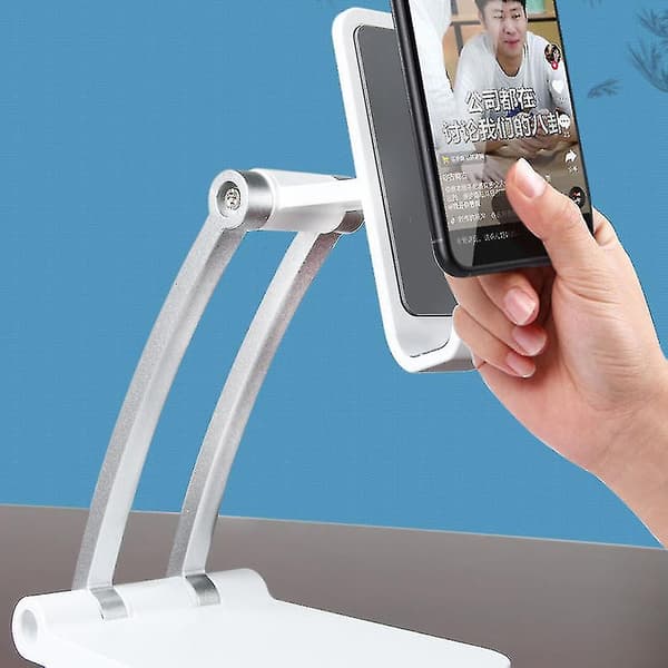 Metal Desktop Tablet Holder Bord Foldbar Stativ Support Til Mobiltelefon