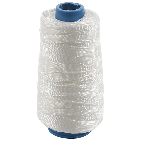 400m 80lbs Nylon Twisted Bowstring Tråd Fiske Snöre Sytråd Draksnöre, Vit