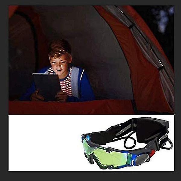 Night Vision Goggles Justerbara Kids Led Nattglasögon För Racing Cykling Jakt För att Skydda ögonen Barn Man