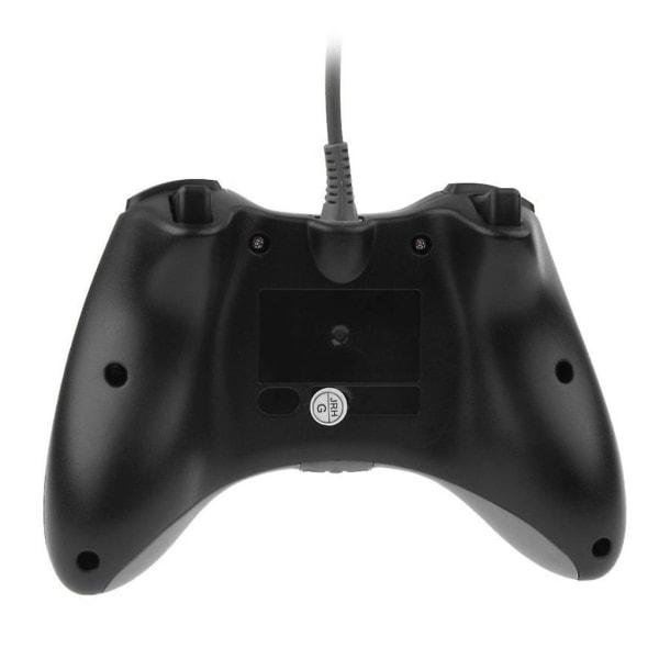 Trådbunden USB-handkontroll för Xbox 360 Videospel Joystick för Xbox 360 Handkontroll Svart