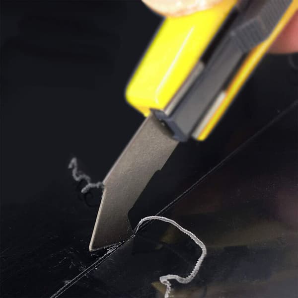 Syntetisk glasskutter og 10 erstatningsblader inkludert