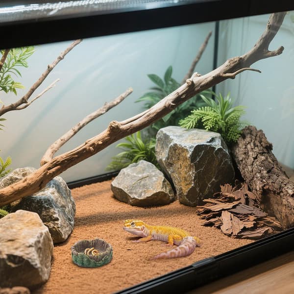Reptil vannskål Eremittkrabbe matskål Liten for tankmating