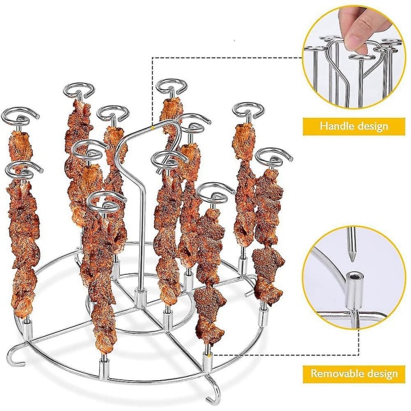 Spiddsstativ, Air Fryer Tilbehør Grill For Hjemmekjøkken For Ninja Foodi 6 Quart Dehydrator Stativ (haoyi