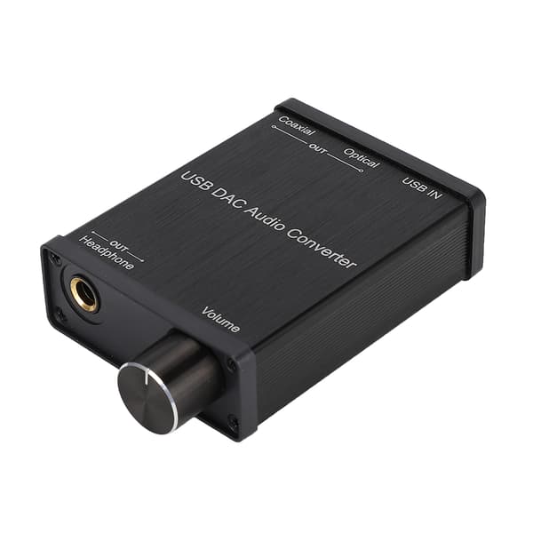 Koaksial Konverter DAC Digital Lydkonverter USB Lyd Lydkort