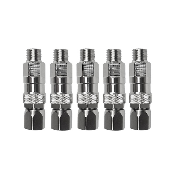 Luftlös Sprutningsslang Swivel Adapter Rostfritt Stål Sprayer Koppling Lämplig För Luftlös Högtryck