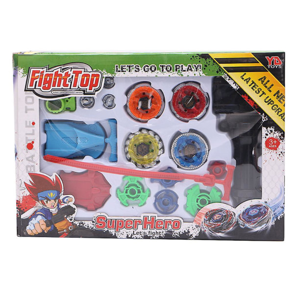 Metal Master For Fusion Top Rapidity Fight Rare Beyblade 4d Launcher Grip Set Ne