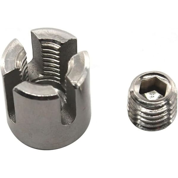 Kabelband i silverrostfritt stål M10 x 3 mm, 6-pack