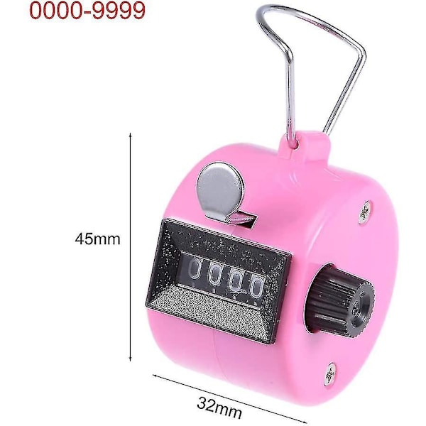 Sourcing Map Rund Base Hånd Tally Counter Tally Counter Mekanisk Palm Klik
