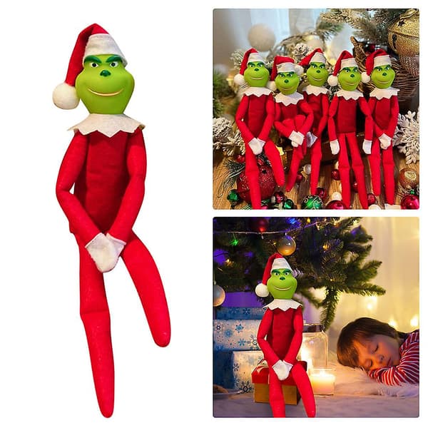 Geek Grinch -nukke (punainen lateksi)