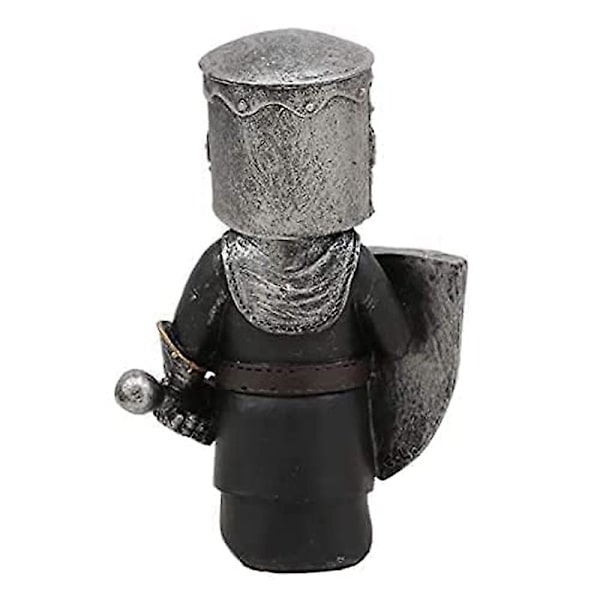 Ridder Gnomer Vagter, Dværg Gnome Statue, sjov Have Skulptur