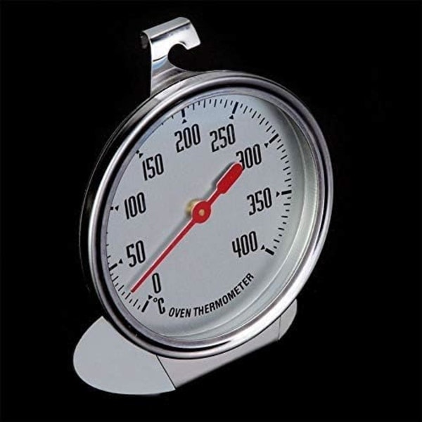 Ovnstermometer Termometer Direkteavlesning Termometer Rustfritt Stål Probe Fast Skive Stor Diameter Baking Kjøkkentilbehør