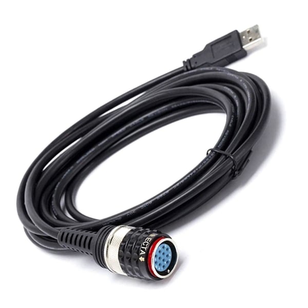 OBD2 huvuddiagnoskabel för Vocom Interface USB kabel diagnostikverktyg 88890304