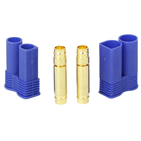 20 Par Ec5 Bananpluggkontakter Hona+hane För Rc Esc Batteri/motor