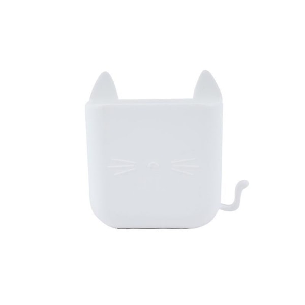 Cartoon Cat Ear Multifunktions opbevaringsboks Mobiltelefonholder Vægmontering