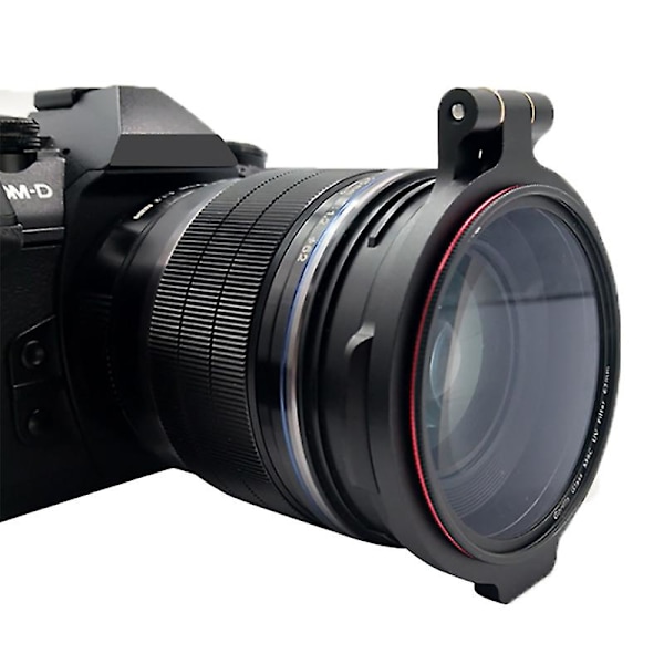 Nd-pikakytkinteline Objektiivi Suodatin DSLR-kameran valokuvausobjektiivipidike 62mm