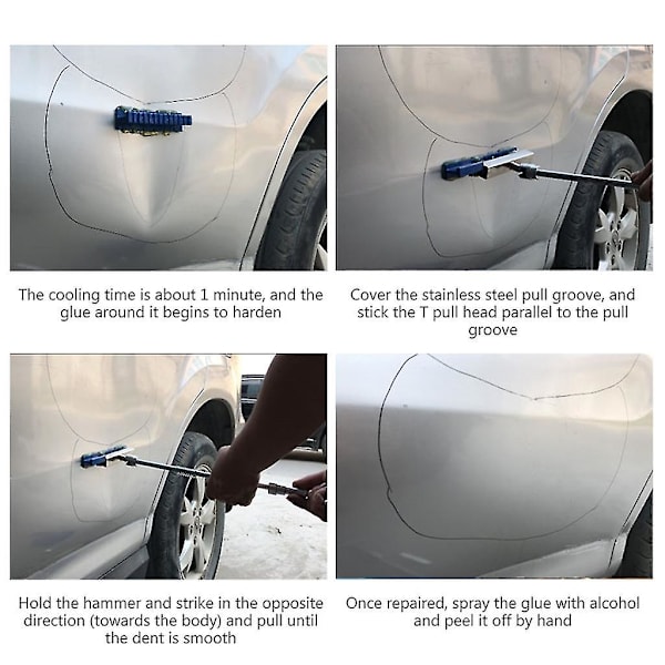 Auto Karosseri Buler Reparationsværktøjer Buler Fjerningsværktøjer Bil Karosseri DIY Buler Fjerningsværktøjer
