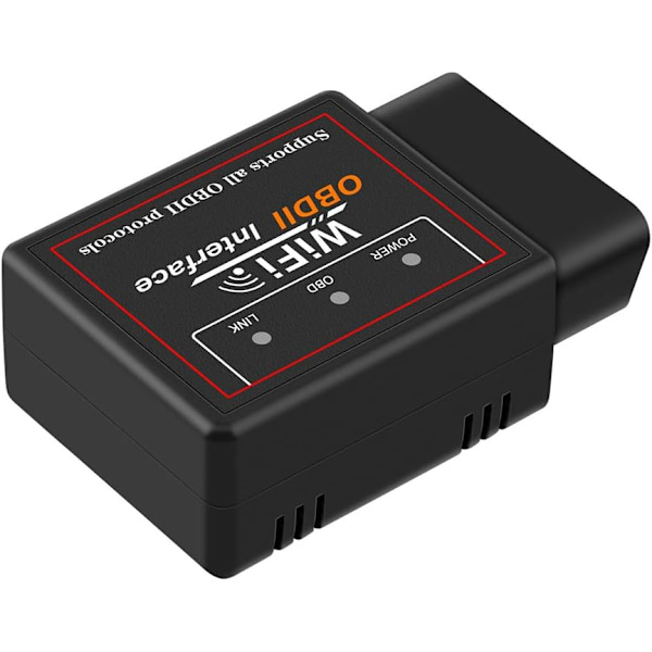 V1.5 WIFI Scanner Bil OBDII Diagnostikverktyg Kodläsare PIC18F25K80 Chip För Android IOS Windows