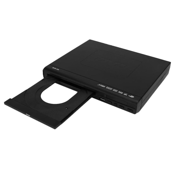 Bärbar DVD-spelare för tv-stöd USB port Kompakt multi -dvd/svcd/cd/skivspelare med fjärrkontroll