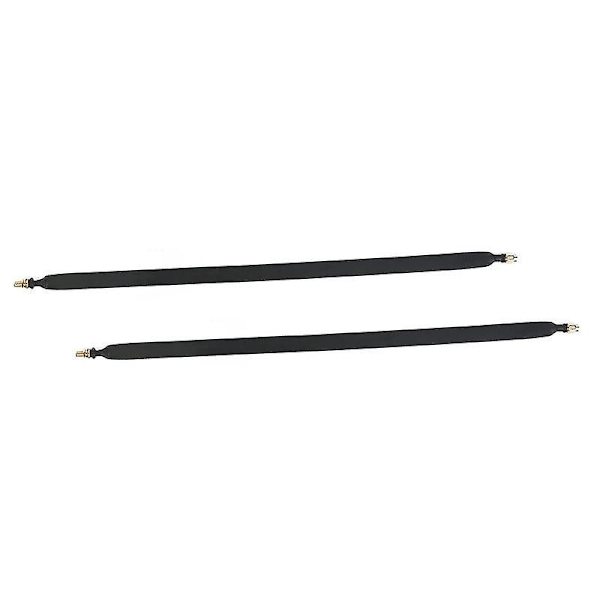 2x Lora Fladt Kabel Sma Han til Sma Hun Vindue og Dør Gennemføring Koaksialkabel Forlænger Adapter