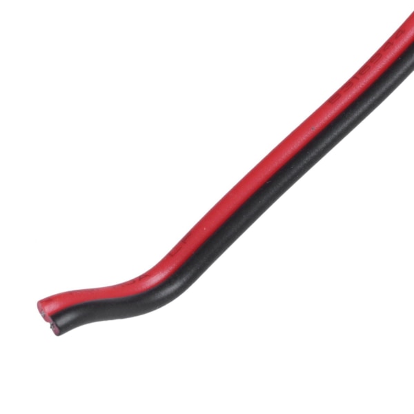 2x 22awg Punainen Musta Kaksoisjohdin Sähkökaapeli Autokaiuttimelle 5m