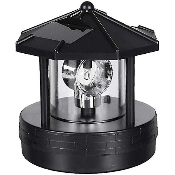 Solcelled Rotasjonssøyle Lys Hage Hageplen Lampe Belysning For Utendørs Hjemmedekor